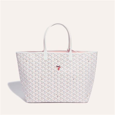 goyard st louis claire voie tote red|goyard st louis pm size.